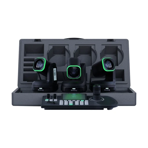 BirdDog BDX1UBUNDLE-B X1 Ultra PTZ Camera Bundle with KBD Controller, 3 Cameras, Black