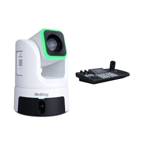 BirdDog BDXLUCOMBO-W XL Ultra PTZ Camera Kit with KBD Controller, 3 Cameras, White