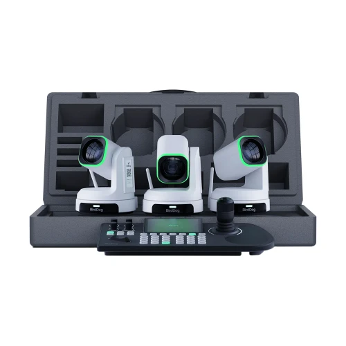 BirdDog BDX1UBUNDLE-W X1 Ultra PTZ Camera Bundle with KBD Controller, 3 Cameras, White
