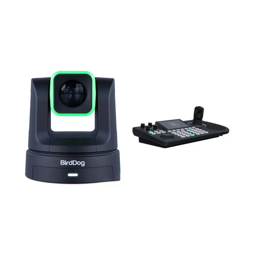 BirdDog BDX5UCOMBO-B X5 Ultra PTZ Camera Kit with KBD Controller, 3 Cameras, Black