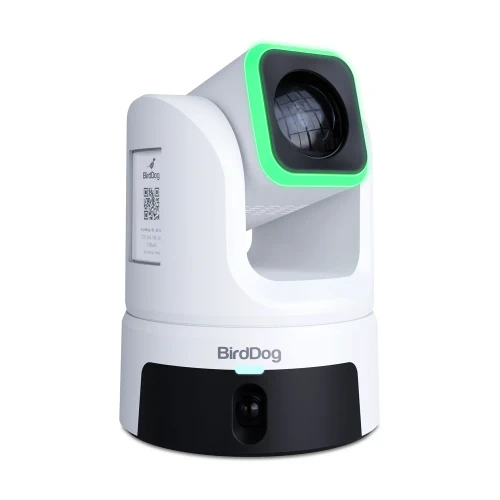 BirdDog BDXLUW XL Ultra PTZ Camera with 20x Optical Zoom and Built-In Panoramic Camera, White