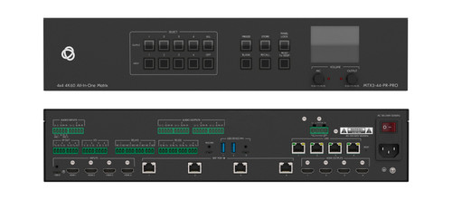 Kramer MTX3-44-PR-PRO 4x4 4K60 Presentation Matrix - original manufacturer image