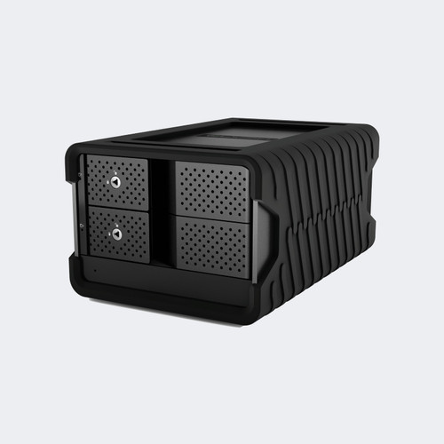 Glyph Blackbox PRO RAID 32TB USB-C Dual-Drive Desktop RAID Drive - angle