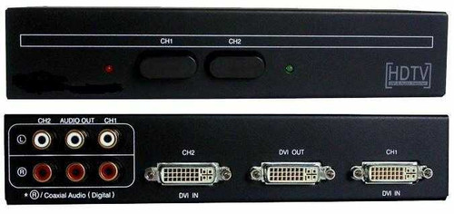 RTcom 2 X 1 DVI Switcher