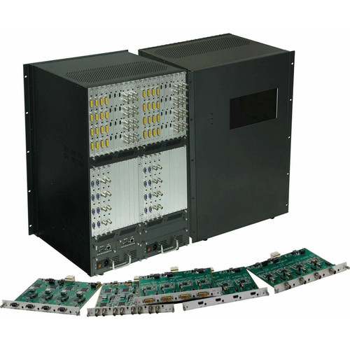 32x80 DVI Matrix Switcher with In & Out Scaling