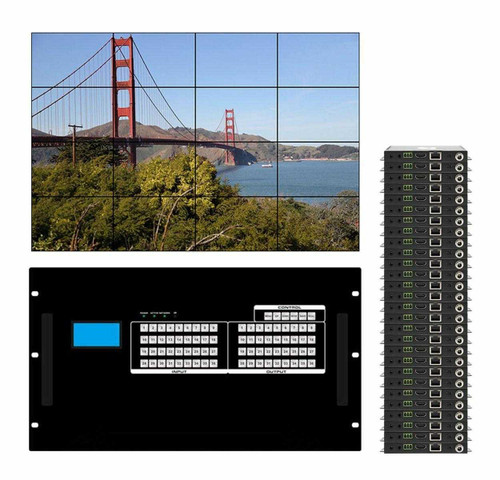 Build Your Own WolfPackGold Matrix Switcher w/Video Wall Function in a 36x36 Chassis