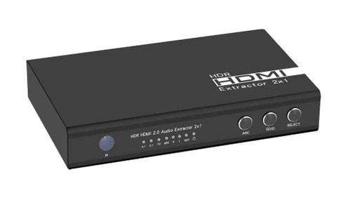 2x1 HDMI Switch Audio Extractor, 4K Hdmi Audio Extractor Switcher