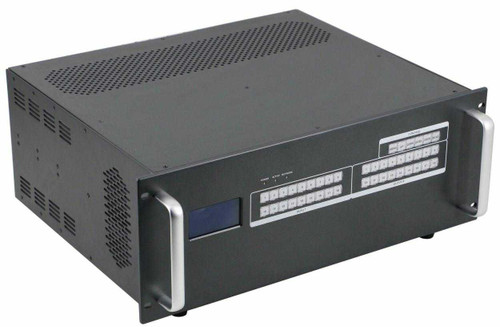WolfPack 4x16 HDMI Matrix HDBaseT Router w/16-HDBaseT Receivers & iPad / Android Control