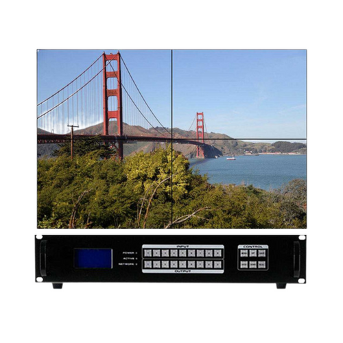 WolfPack 4K 60 Hz 4x4 HDMI Matrix Switcher w/Scaling, Separate Audio, Apps, Video Wall & 100ms Switching