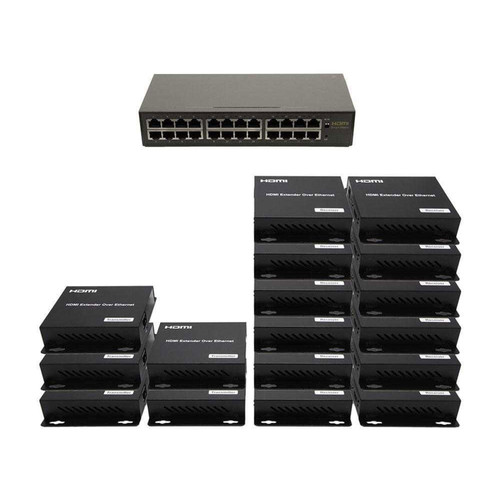 5x12 Network HDMI Matrix Switcher with WEB GUI & Remote IR 5x12 Network HDMI Matrix Switcher with WEB GUI & Remote IR