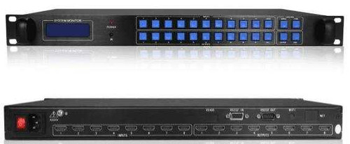 WolfPack 4K 8x8 HDMI Matrix Router w/Control4 Drivers