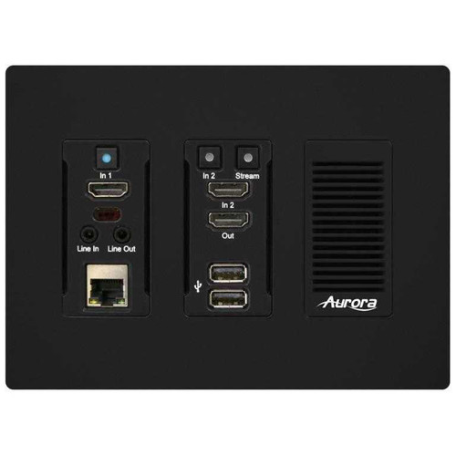 Aurora IPX-TC3A-WP3-F-Pro-B 3rd Gen 4K 10Gbps Transceiver Wall Plate
