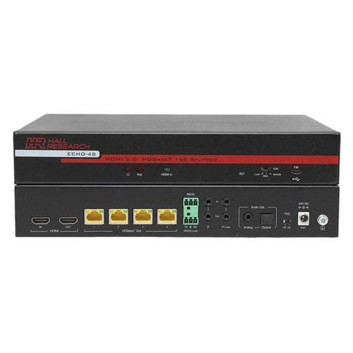 Hall Research ECHO-4S 4 Channel HDBaseT Splitter