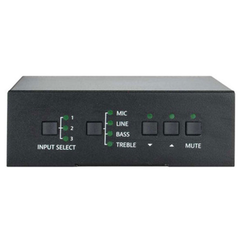 Intelix AUD-340 3 INPUT AUDIO 70/100V AMPLIFIER, 40W Intelix AUD-340 3 INPUT AUDIO 70/100V AMPLIFIER, 40W