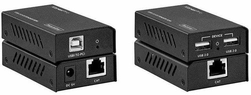 KanexPro EXT-USB250M Compact USB 2.0 over Cat6 Extender TX / RX Set