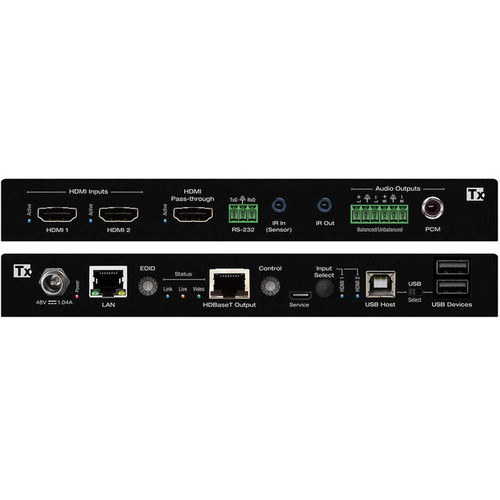Key Digital KD-PS22UTX 2x1 4K/18G 328ft HDMI over HDBaseT Extender