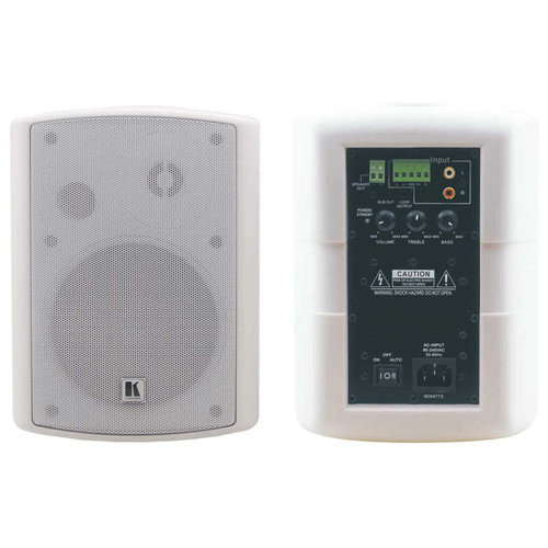 Kramer TAVOR 5-O-W 5.25-Inch, On-Wall 2-Way Powered Speakers