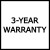 3-Years Warranty