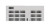 Black Box ACXC-FP-C40S3 KVM Matrix Switch Front Plate - 81-120-Port, CATx, 1G/3G, 3RU