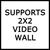 4K 60 Hz Seamless 4x4 HDMI Matrix Switch with Video Wall Processing
