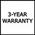 3-Years Warranty