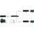 1x8 4K 30 Hz POE HDMI Over LAN Splitter w/Real Time iPad Video Preview