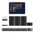 1x40 4K 30 Hz POE HDMI Over LAN Splitter w/Real Time iPad Video Preview