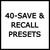 Save & Recall Presets to Build Your Own 1080p Matrix Switcher w/Video Wall Function over CAT6 to 450 Feet