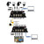 Thor Broadcast F-4SDI-3G-GET-TxRx 4-Ch SD/HD 3G-SDI with Gigabit Ethernet Over Single Fiber