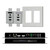 8x16 4K 30 Hz WallPlate AV Over IP Matrix Switcher w/Video Wall & Multiviewer Function