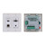 Kramer WP-20/20-80332090 4K60 4:2:0 HDMI & VGA Wall-Plate Auto Switcher/Transmitter over Extended