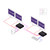 Smart-AVI SM-VDX-500-DH-TX-S Dual-Head VGA KVM Extender Transmitter over CAT5e/6 (500')