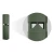 QSC AD-DWL.360 AcousticDesign Series 5.25 Inch 2-Way 60W Outdoor Landscape Loudspeaker (Green)