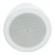 QSC AD-P6T-WH AcousticDesign Series 6.5 Inch 2-Way 60W Pendant-Mount Loudspeaker (White)
