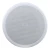 QSC AC-C8T AcousticCoverage Series 8 Inch 2-Way 80W Ceiling Loudspeaker (Pair, White)