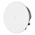 QSC AD-C6T-LPZB-WH AcousticDesign 6.5 Inch 2-Way Low-Profile Zero-Bezel Ceiling Loudspeaker (Pair, White)