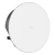 QSC AD-C6T-LPZB-WH AcousticDesign 6.5 Inch 2-Way Low-Profile Zero-Bezel Ceiling Loudspeaker (Pair, White)