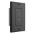 Turtle AV TAV-BTWPUS-BLACK Dante Bluetooth Wall Plate for US 1-Gang Wall Boxes (Black)
