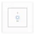 Turtle AV TAV-BTWPEU-WHITE Dante Bluetooth Wall Plate for EU Wall Boxes (White)