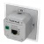 Turtle AV TAV-BTWPEU-WHITE Dante Bluetooth Wall Plate for EU Wall Boxes (White)