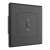 Turtle AV TAV-BTWPEU-BLACK Dante Bluetooth Wall Plate for EU Wall Boxes (Black)