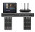 POE 4x4 HDMI Over IP Matrix Switcher w/Real Time iPad Video Preview