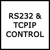 RS232 & TCPIP Control