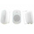 Kramer GALIL-6-AW-WHITE 6.5-Inch, 2-Way On-Wall Outdoor Speakers