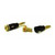 Speaker screw-on banana plugs for up to 8 AWG wire
