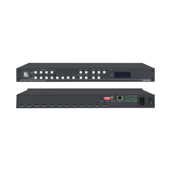 Kramer VS-84H2 8x4 4K HDR HDCP 2.2 Matrix Switcher