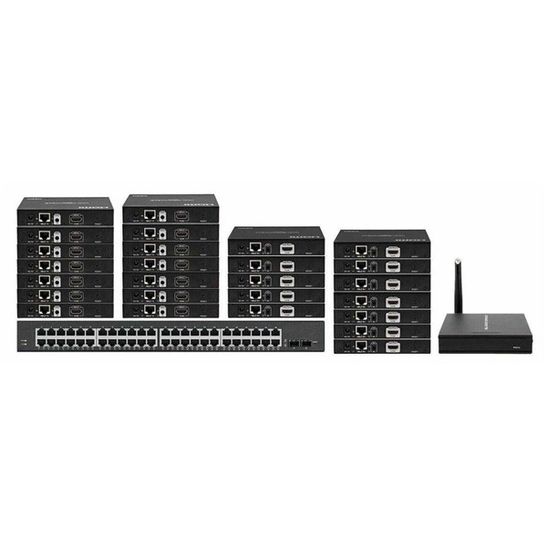4K 14x12 HDMI Matrix Over Wireless LAN with iPad App