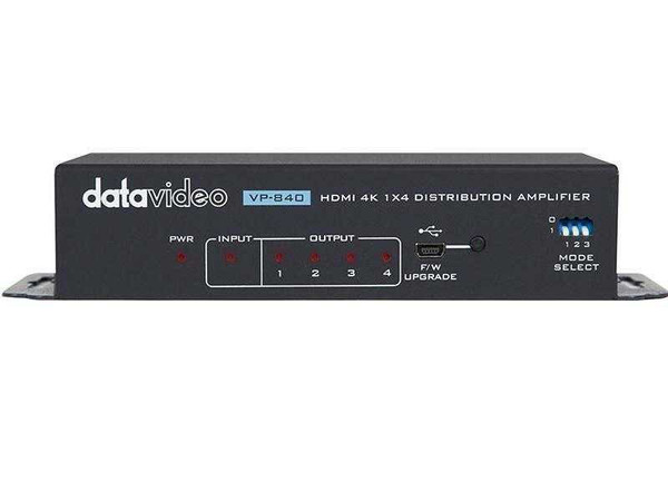 Datavideo VP-840 1x4 4K HDMI Distribution Amplifier