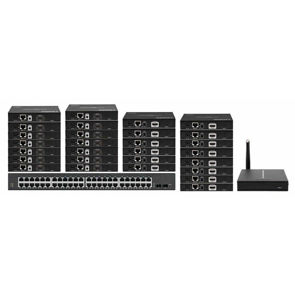 4K 14x14 HDMI Matrix Over Wireless LAN with iPad App 4K 14x14 HDMI Matrix Over Wireless LAN with iPad App