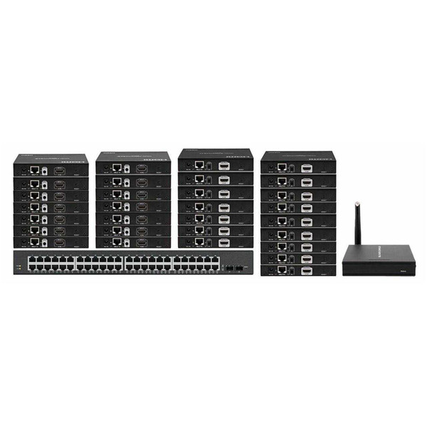 4K 14x16 HDMI Matrix Over Wireless LAN with iPad App